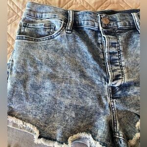 EXPRESS Repreve Shortie High Rise Shorts